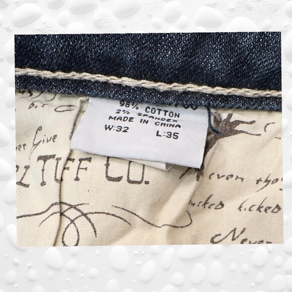 Cowgirl Tuff Co. “Don’t Fence Me In” Jeans – Size 32x35 TALL - Picture 7 of 8